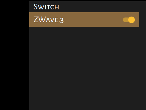 Theatersoft ZWave Switch